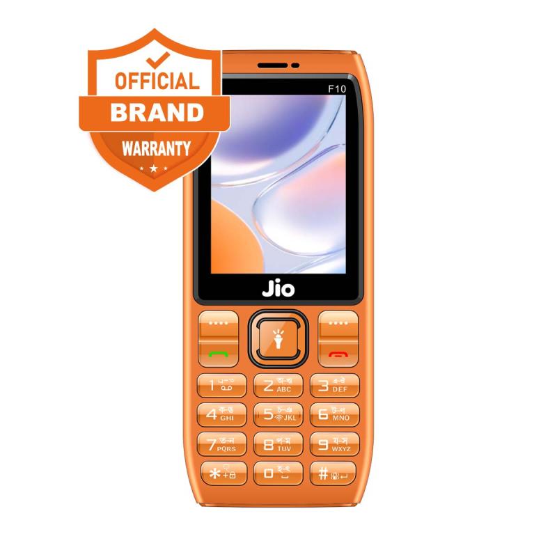 Jio F10 Feature Phone 2500mAh Battery Display- 2.4'' Big Torch Light Type-C Charging